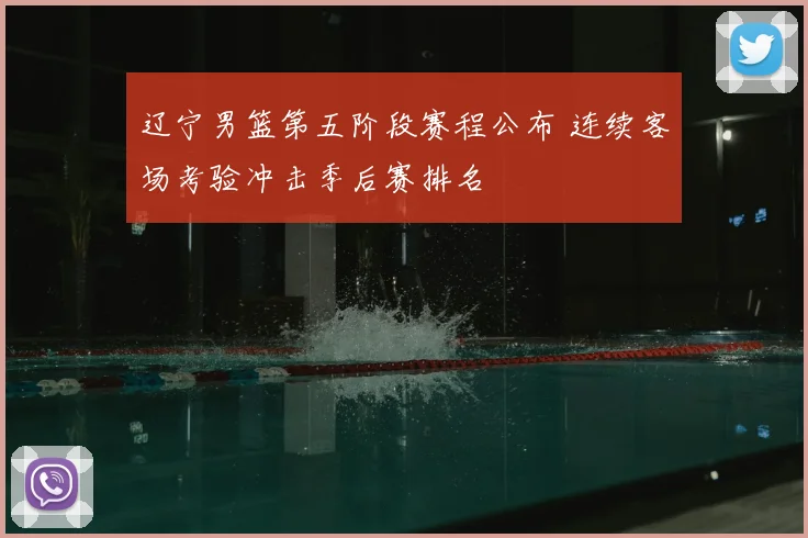 辽宁男篮第五阶段赛程公布 连续客场考验冲击季后赛排名